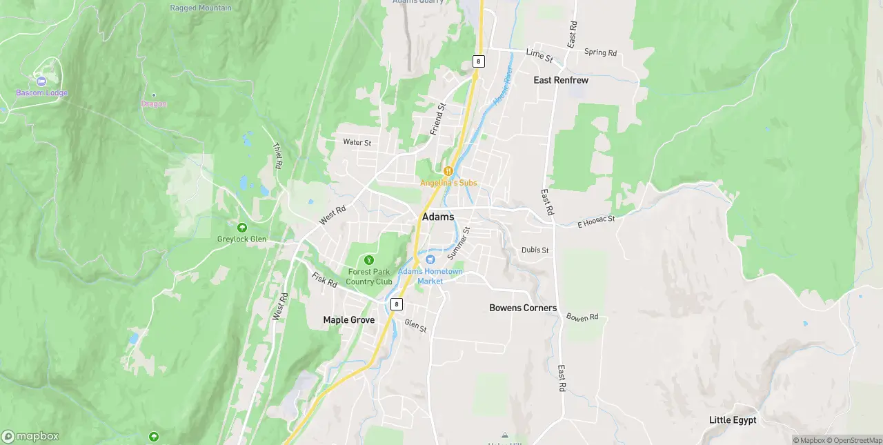 Internet in Adams