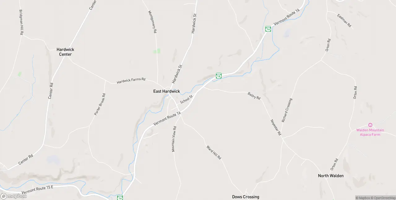 Internet in East Hardwick