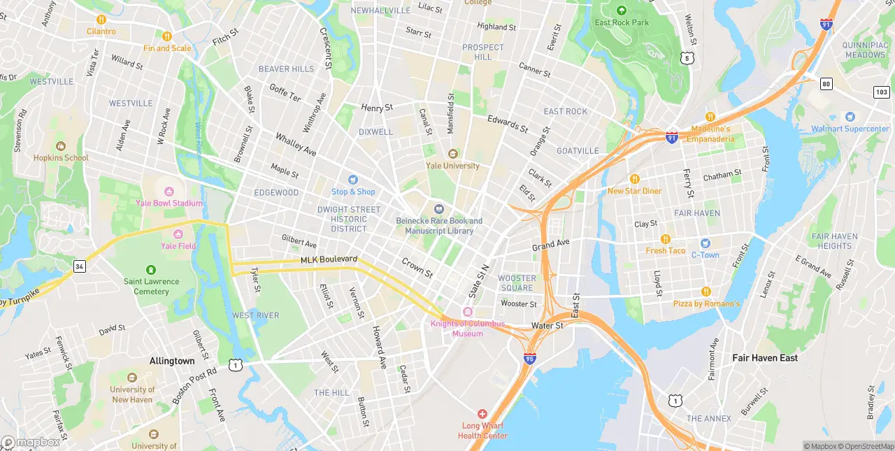 Internet in New Haven