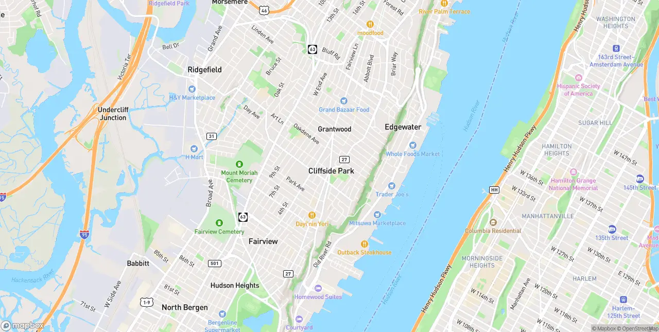 Internet in Cliffside Park
