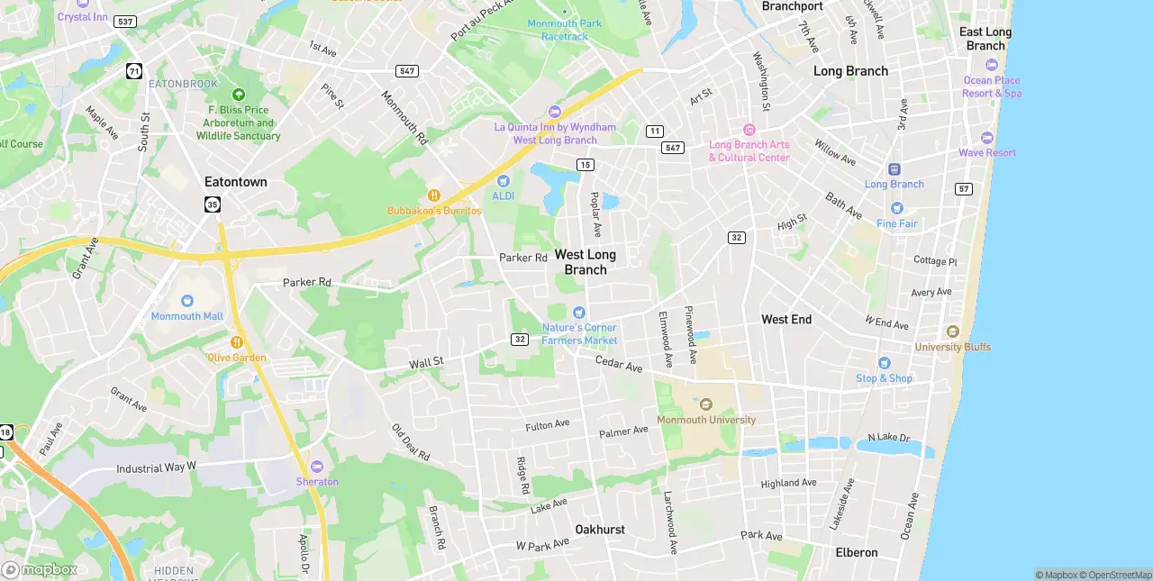 Internet in West Long Branch