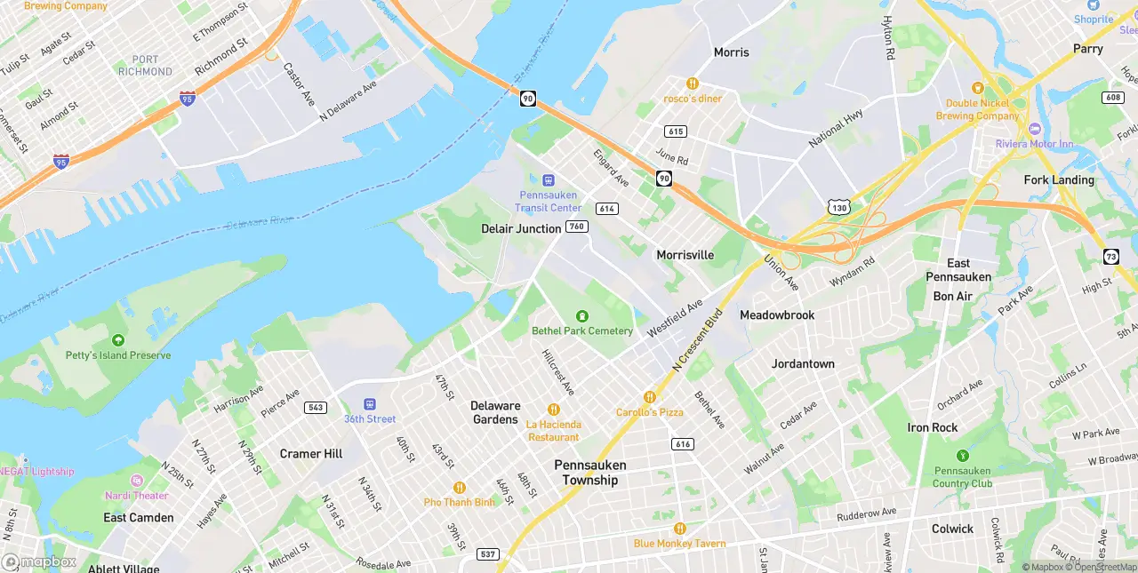 Internet in Pennsauken