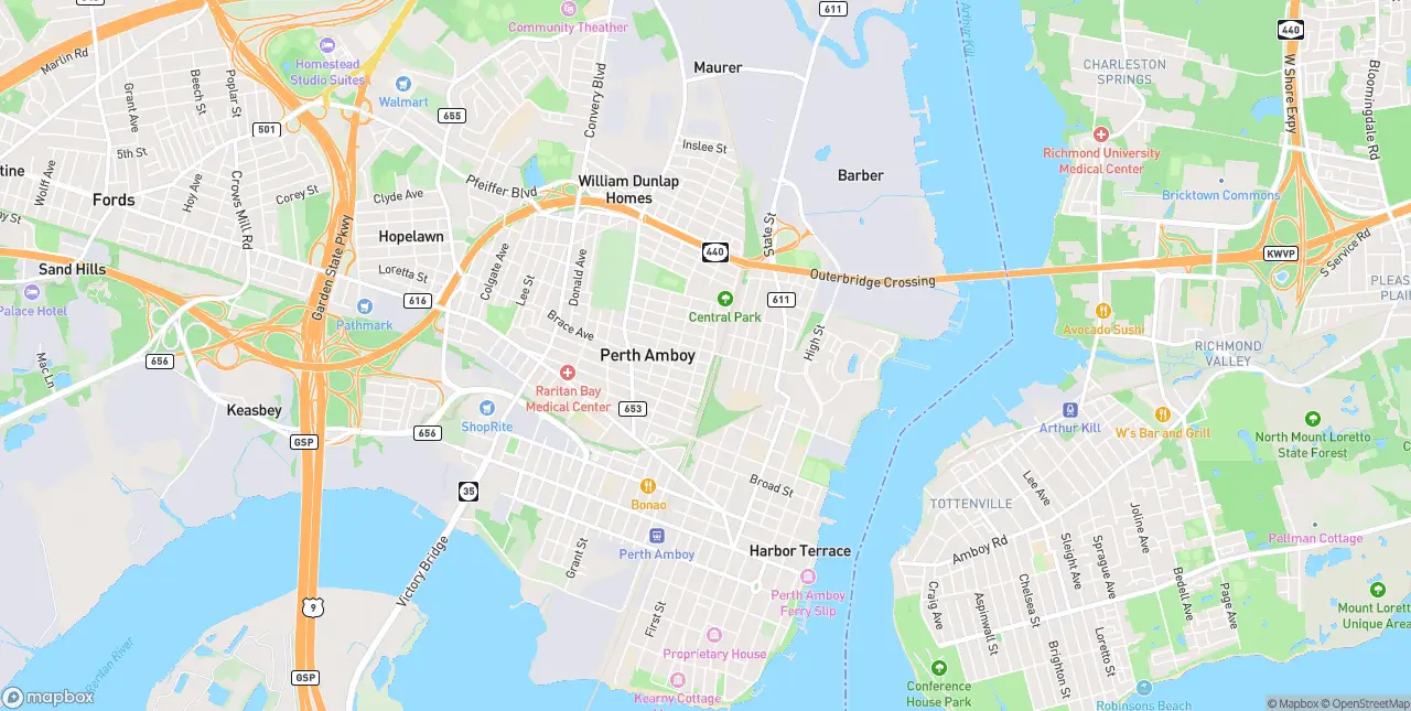 Internet in Perth Amboy