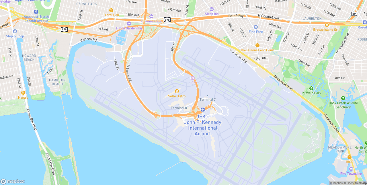 Internet en John F Kennedy Airport - 11430