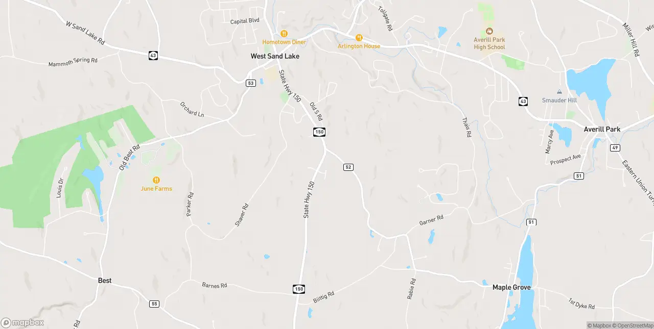 Internet in West Sand Lake