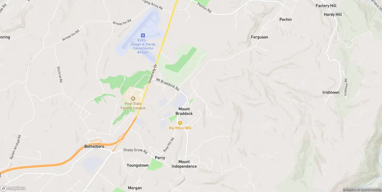 Internet in Mount Braddock