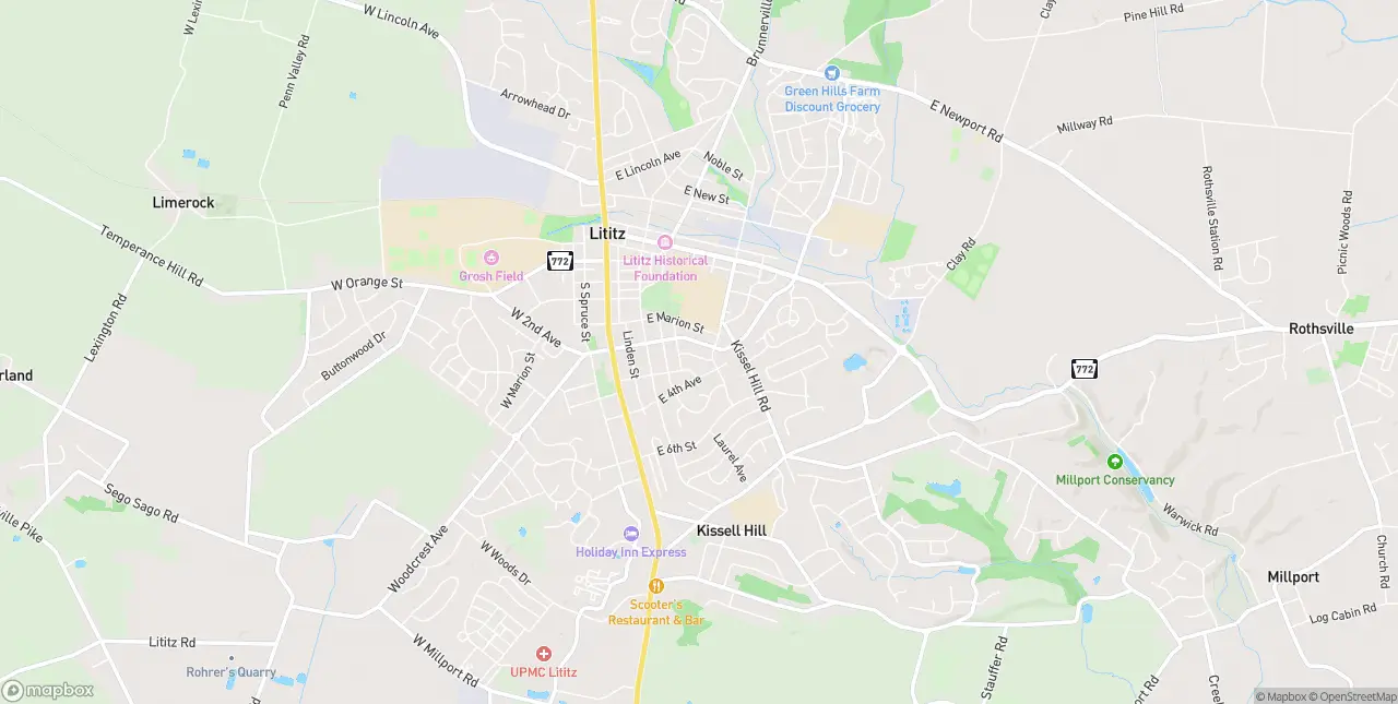 Internet en Lititz
