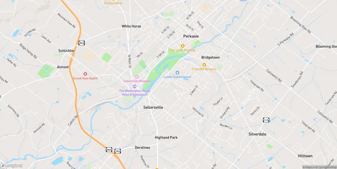 Internet en Sellersville