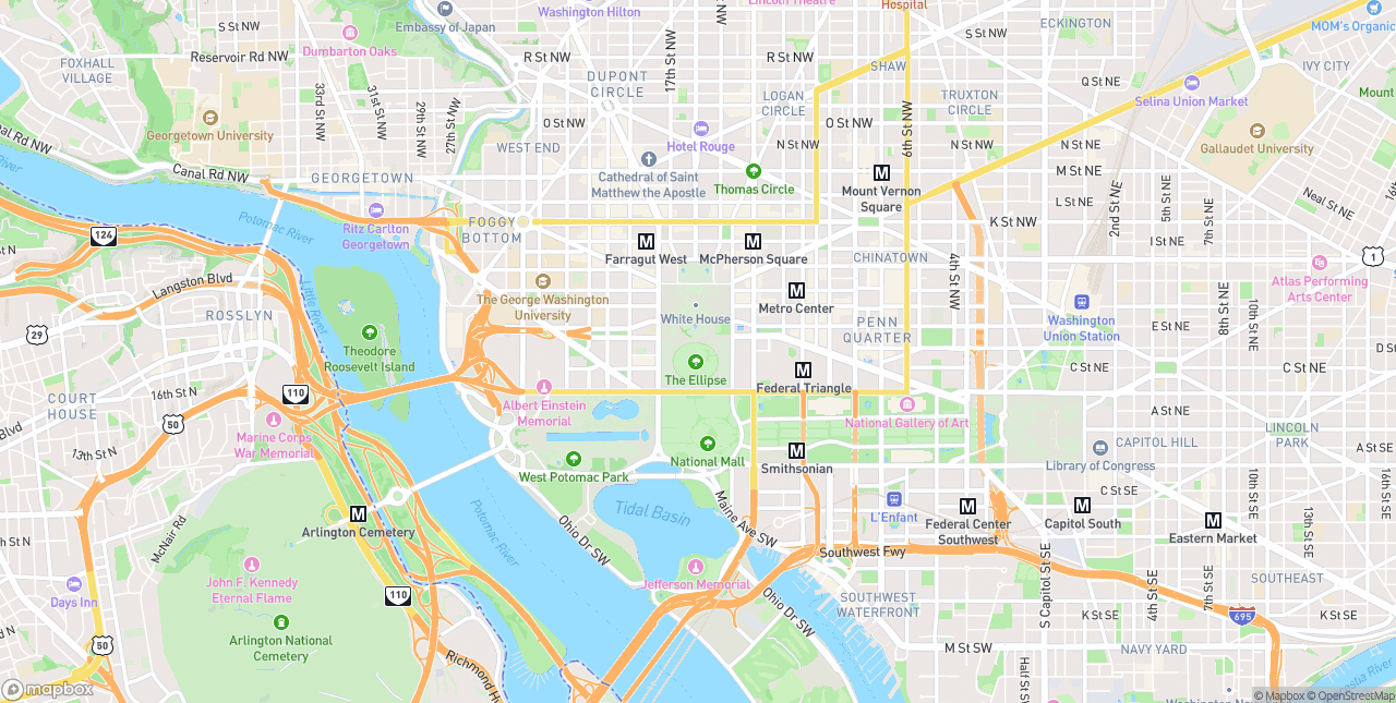 Internet in Washington - 20468