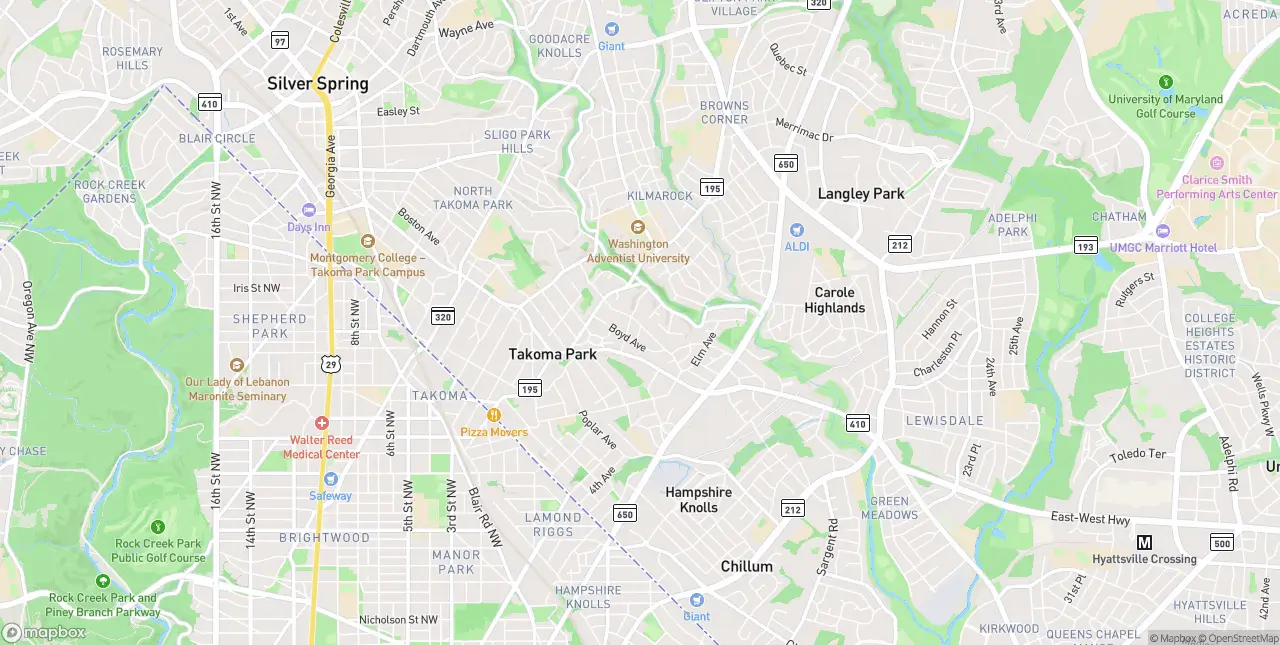 Internet in Takoma Park