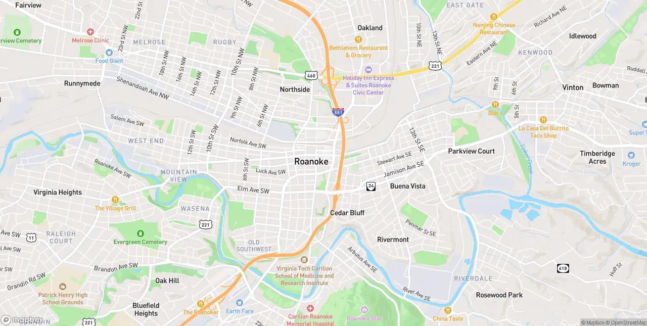 Internet in Roanoke