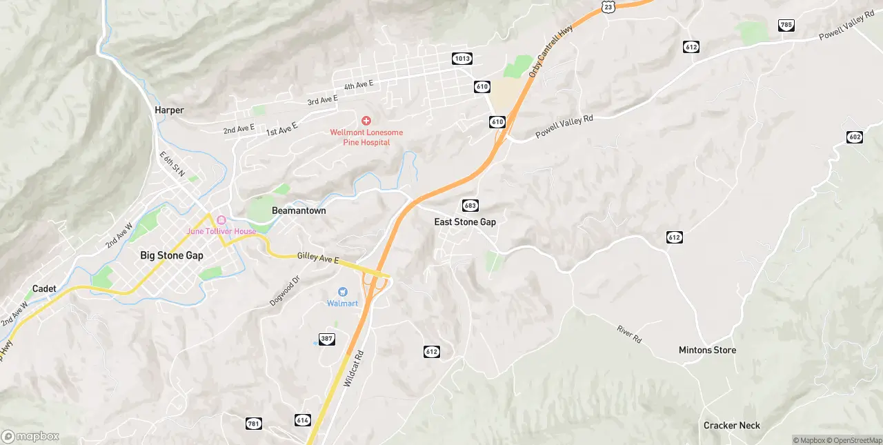 Internet in East Stone Gap