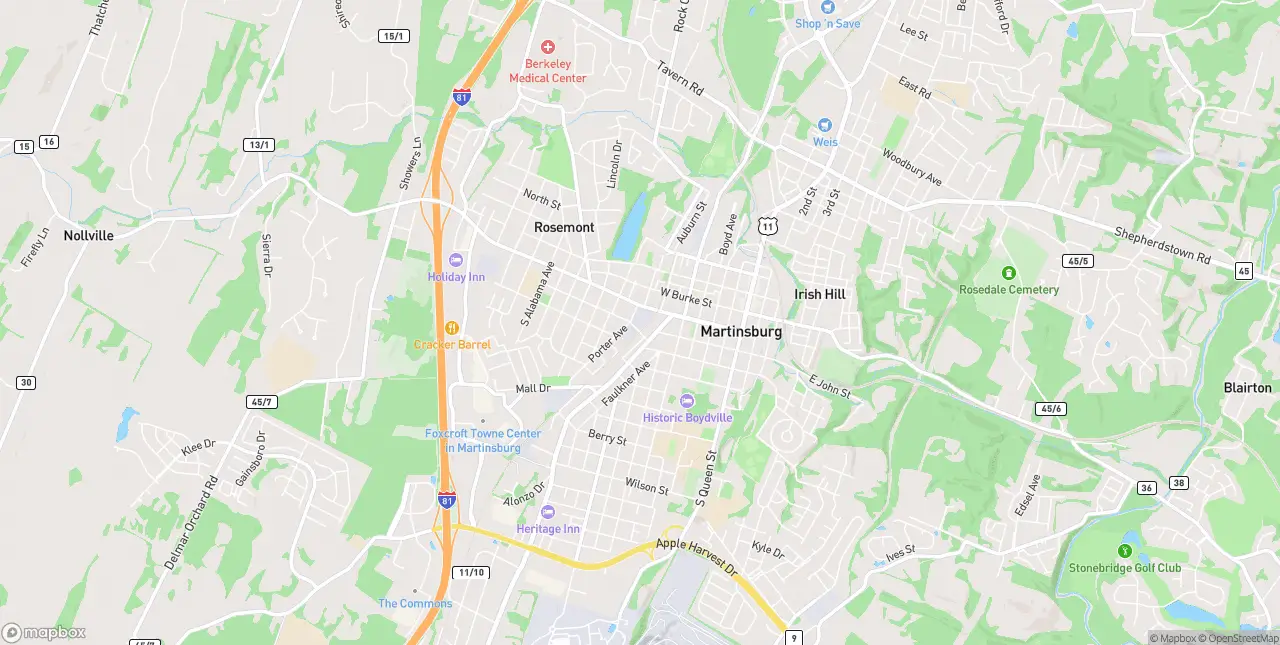 Internet in Martinsburg
