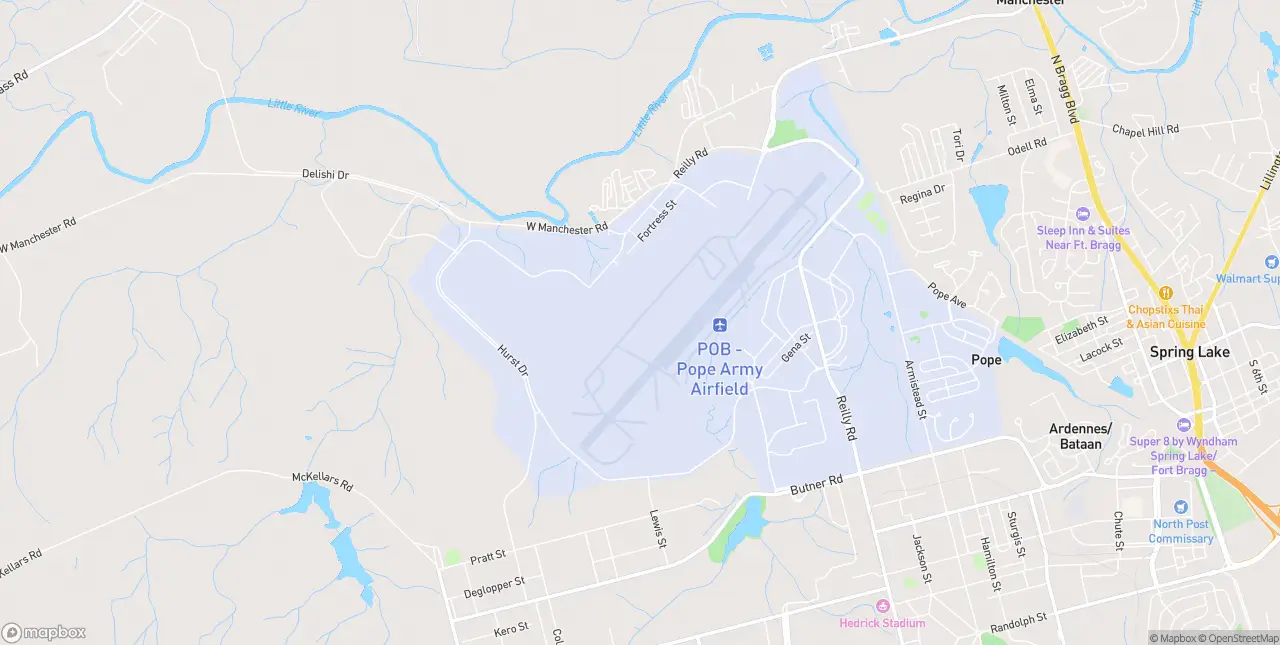 Internet in Pope Army Airfield