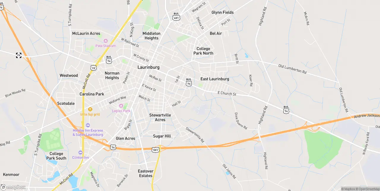 Internet in Laurinburg