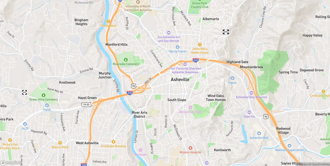 Internet in Asheville