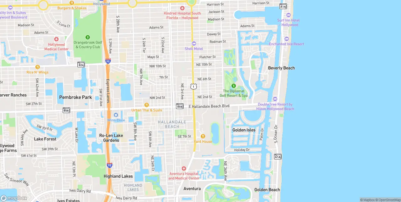Internet in Hallandale