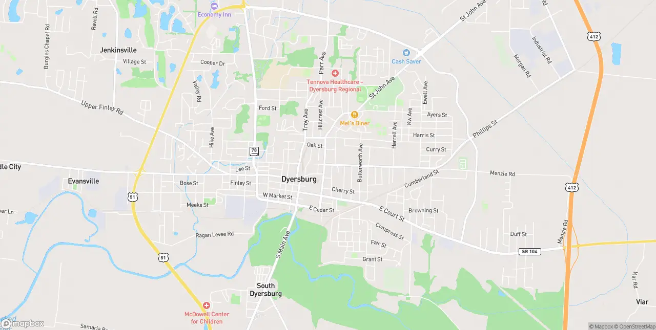 Internet in Dyersburg