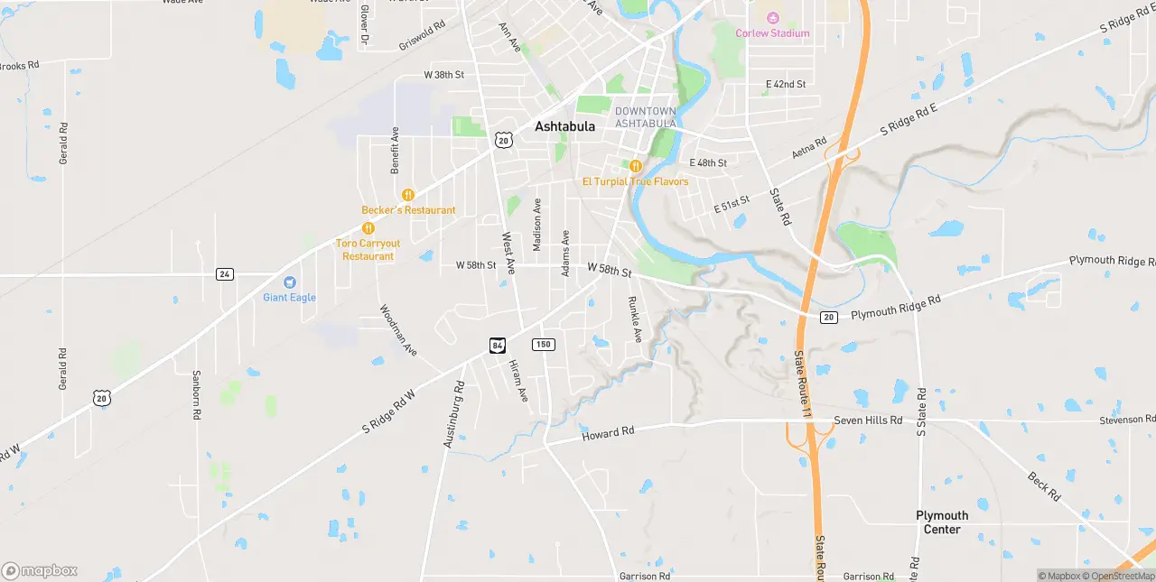 Internet in Ashtabula