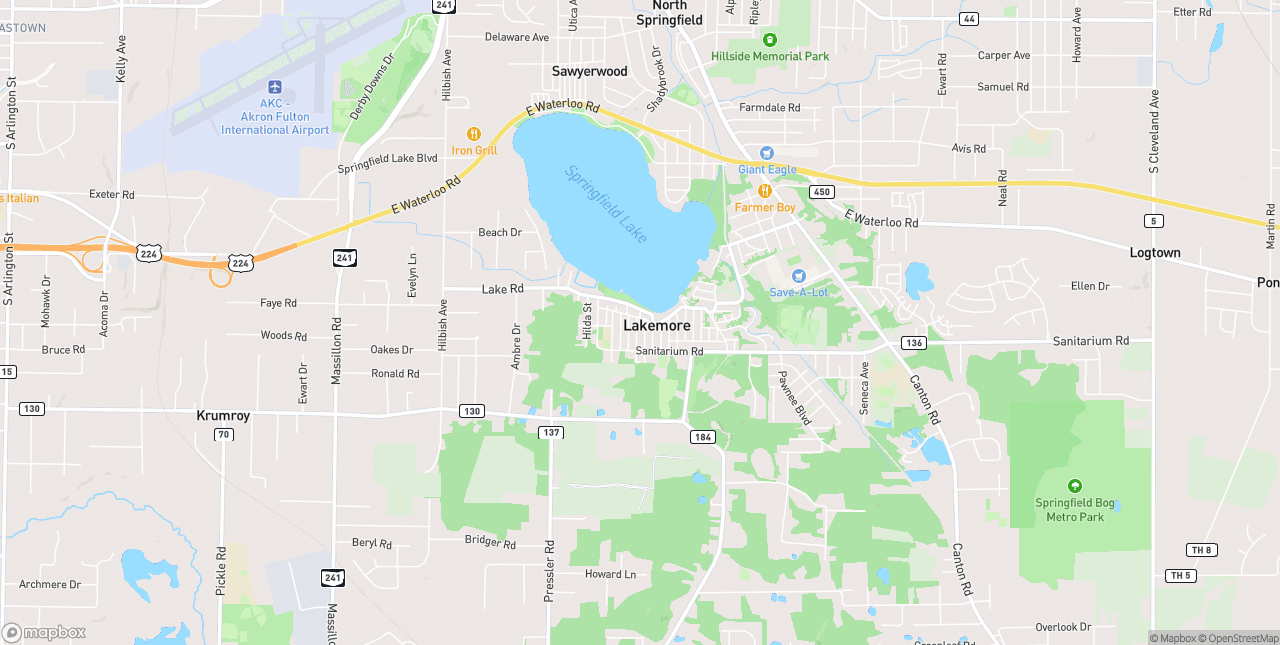 Internet in Lakemore - 44250