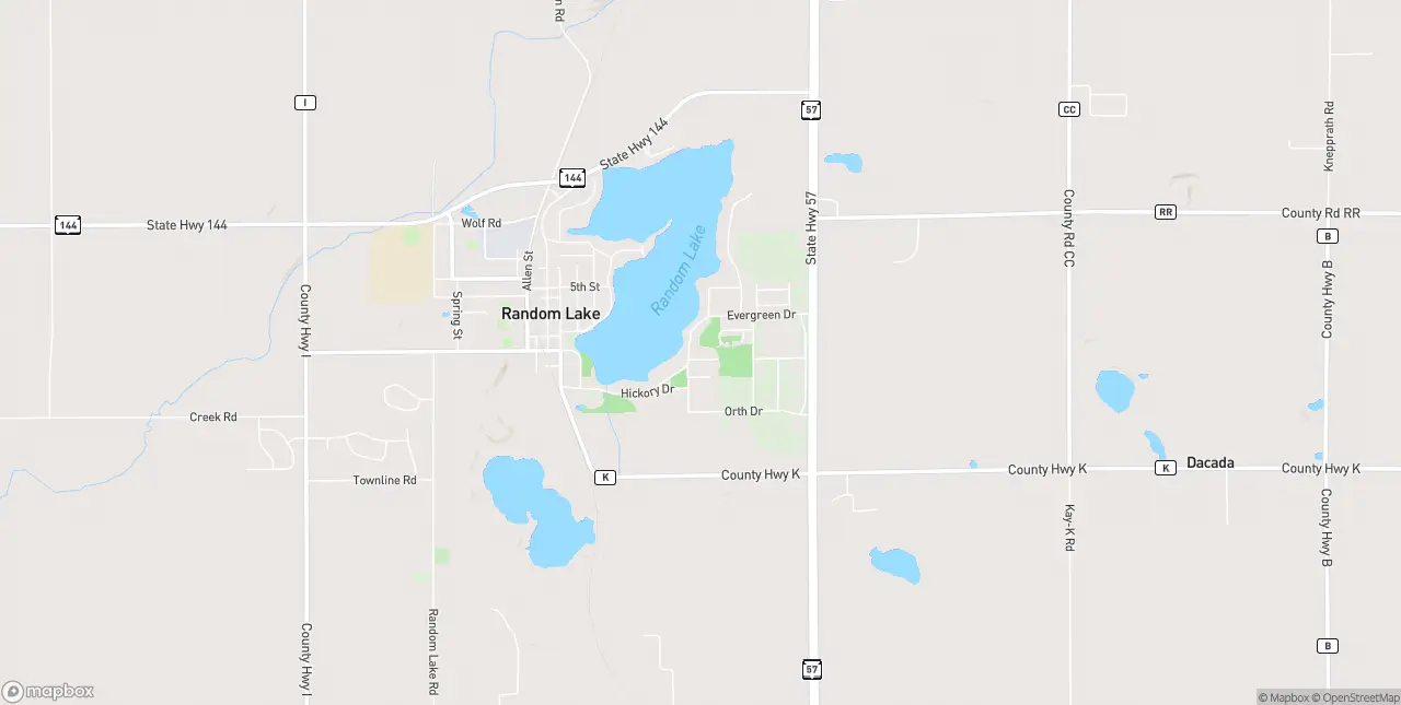 Internet in Random Lake