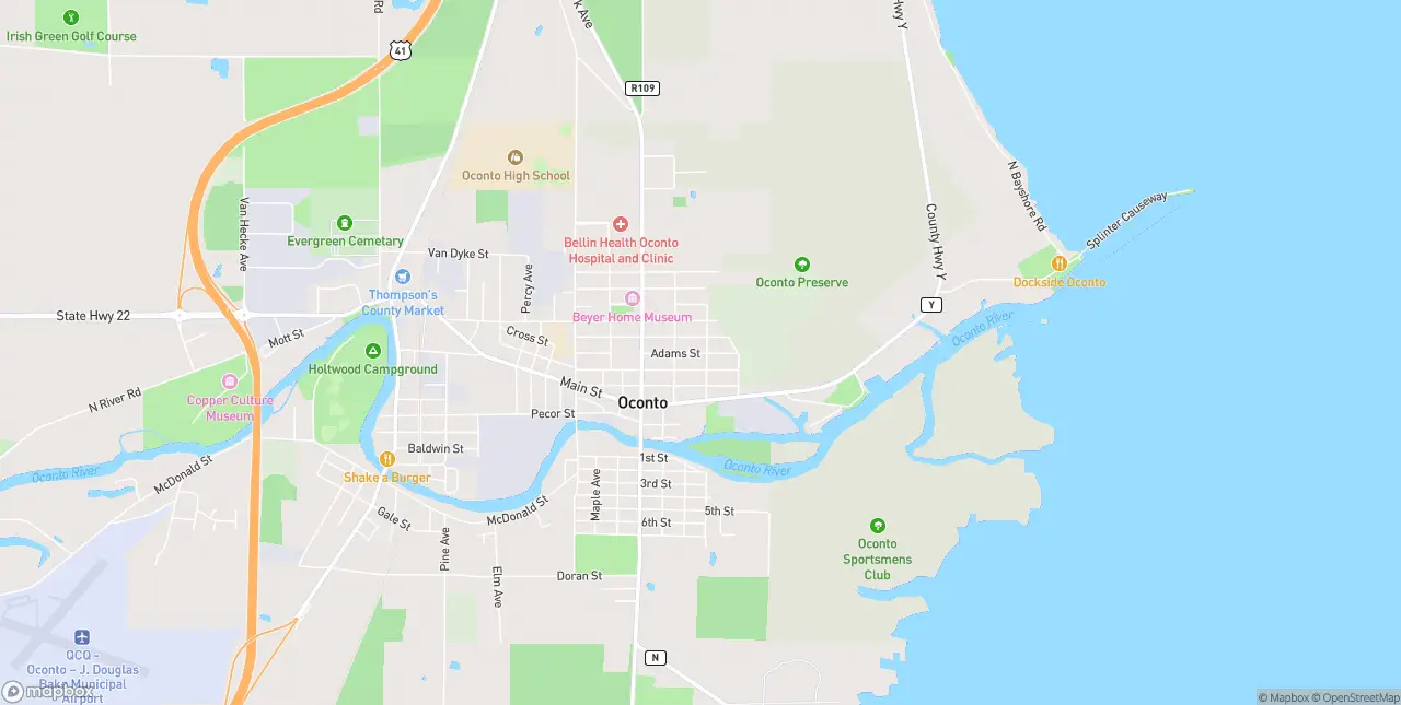 Internet in Oconto