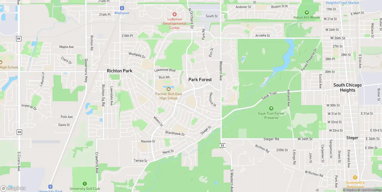 Internet in Park Forest