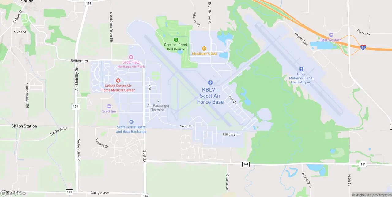 Internet in Scott Air Force Base