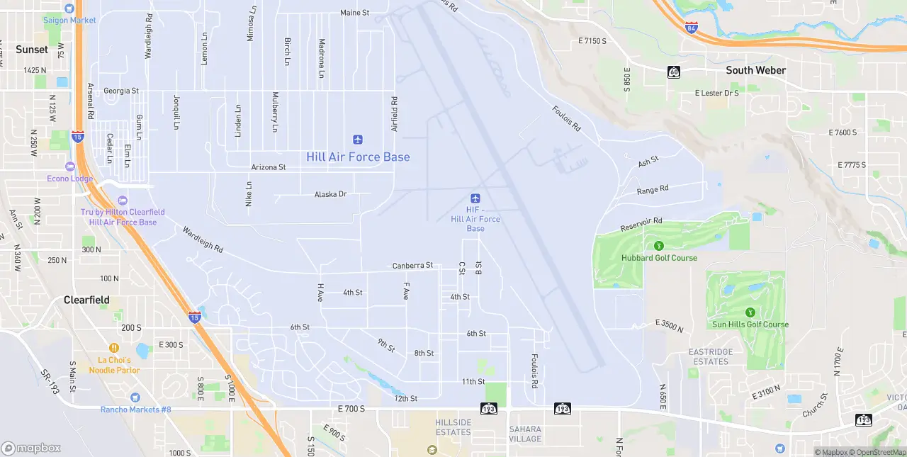 Internet in Hill Air Force Base