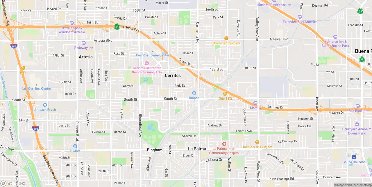 Internet in Cerritos