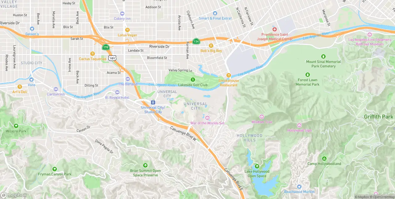 Internet en Universal City