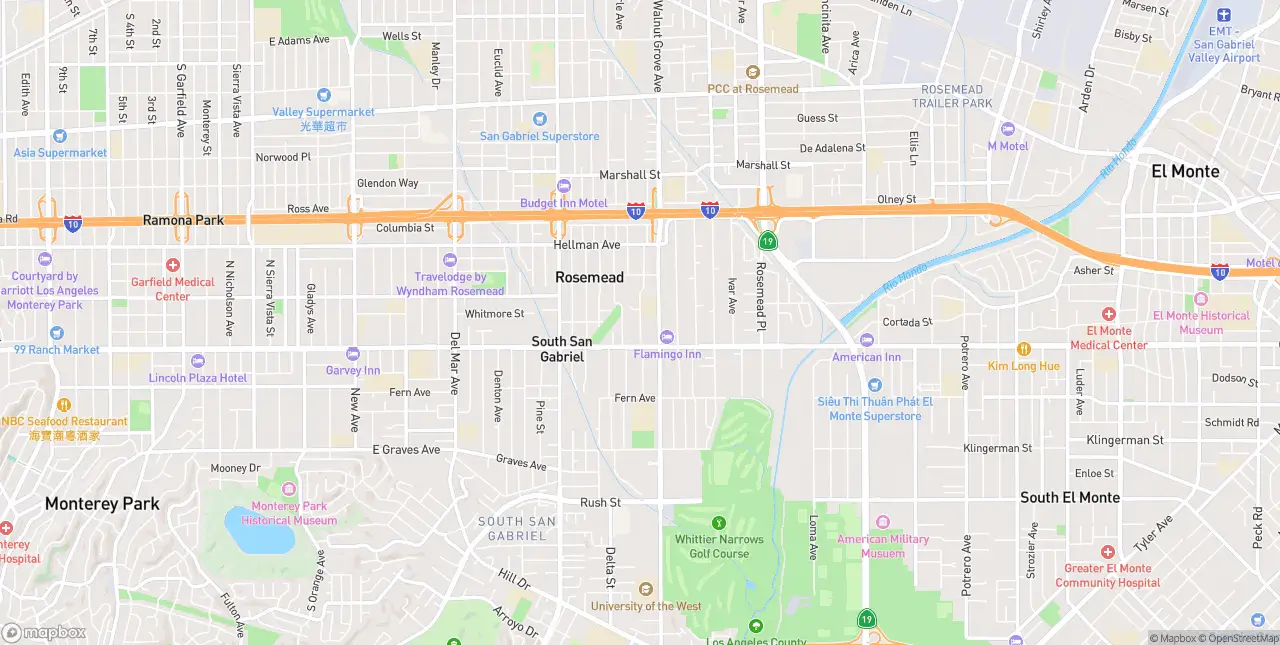 Internet in Rosemead