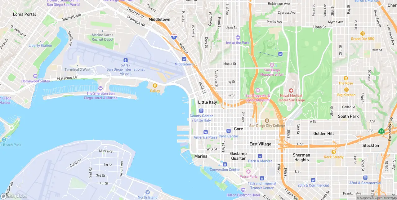 Internet in San Diego