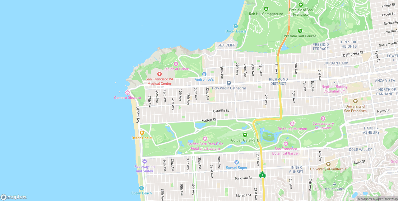 Internet en San Francisco - 94121