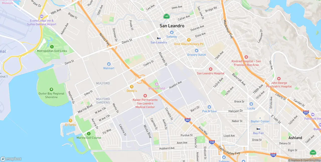 Internet in San Leandro