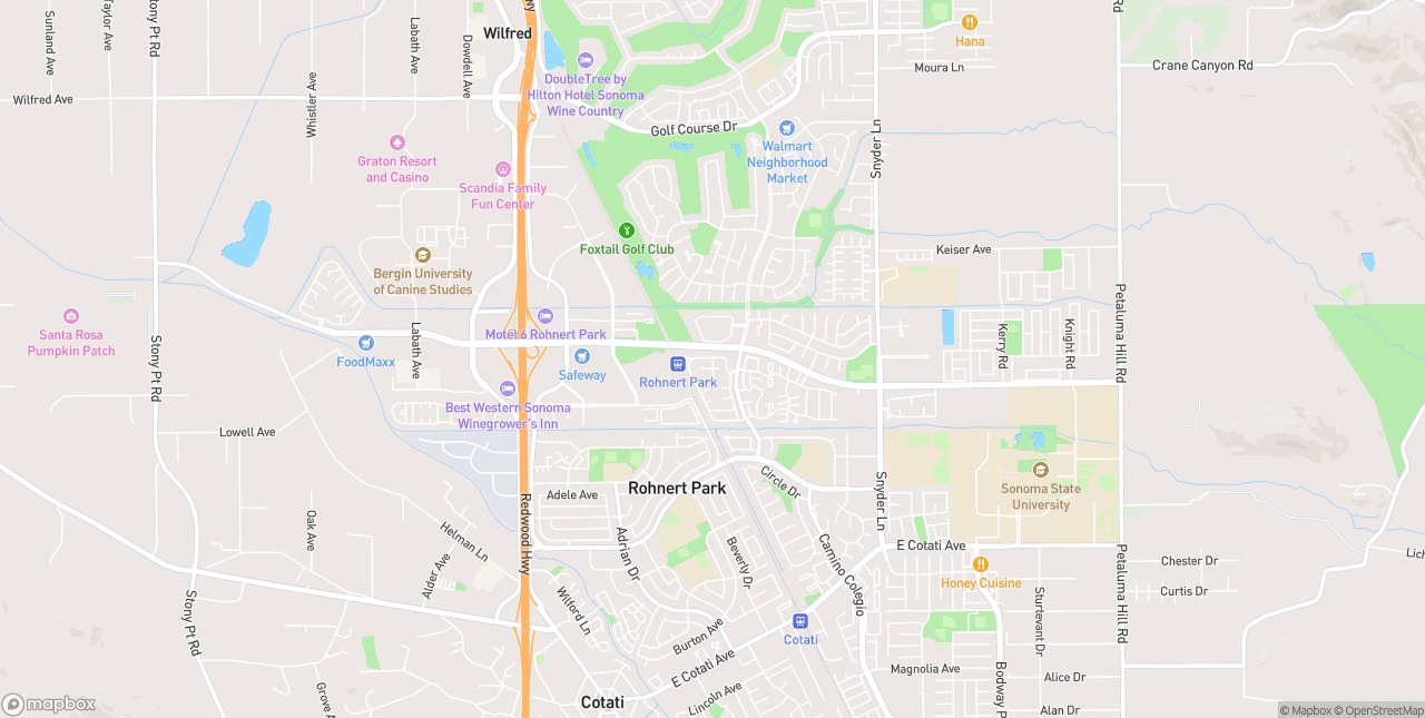 Internet in Rohnert Park - 94927