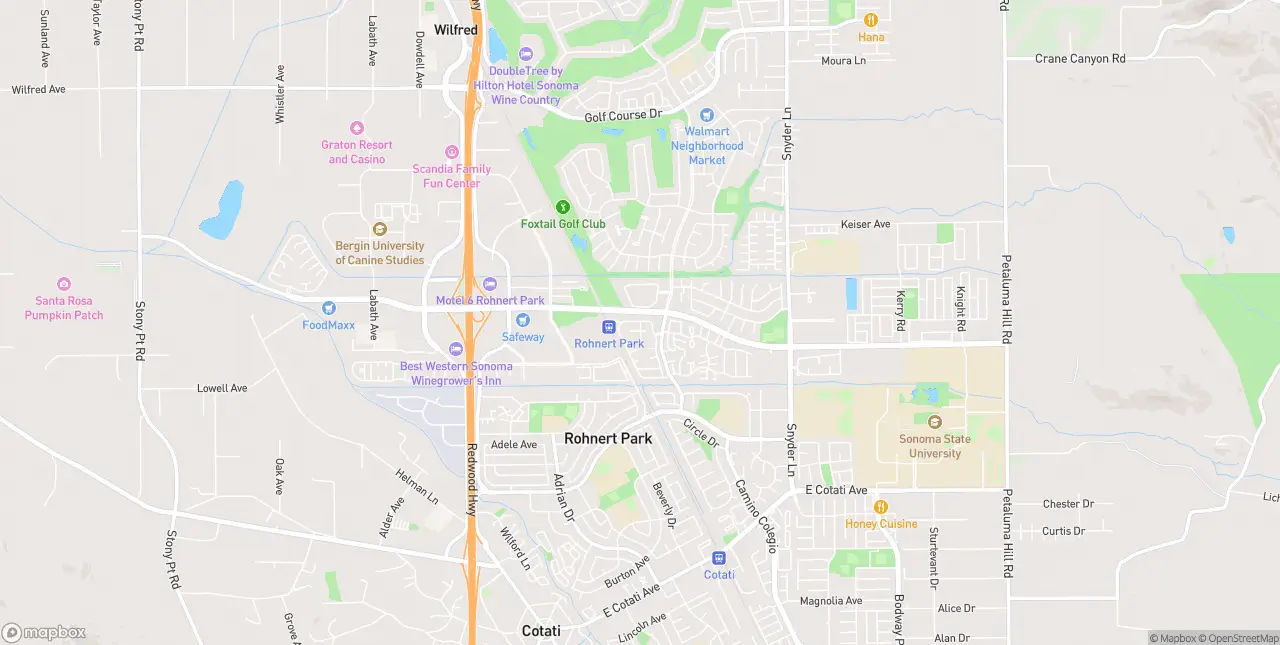 Internet in Rohnert Park