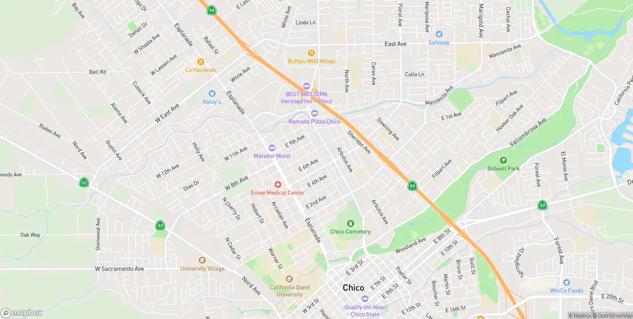 Internet in Chico